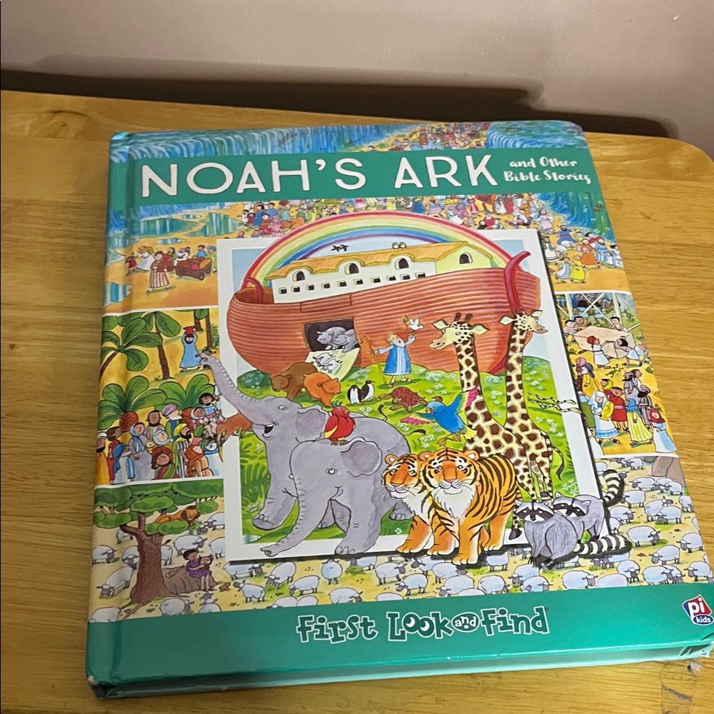 😄Noah’s ark and other bible stories 2018 book find and seek